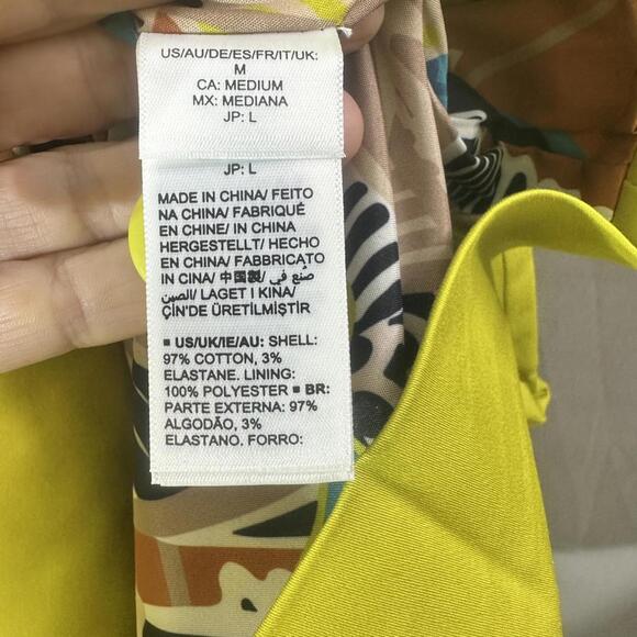 NWT Terea Women's NIcolette Belted Trench Coat Citronelle Size Large‎ - Picture 10 of 13